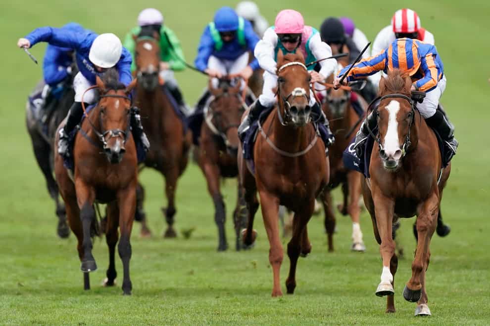 Love (right), the 1000 Guineas winner, is among a field of eight declared for the Investec Oaks at Epsom on Saturday