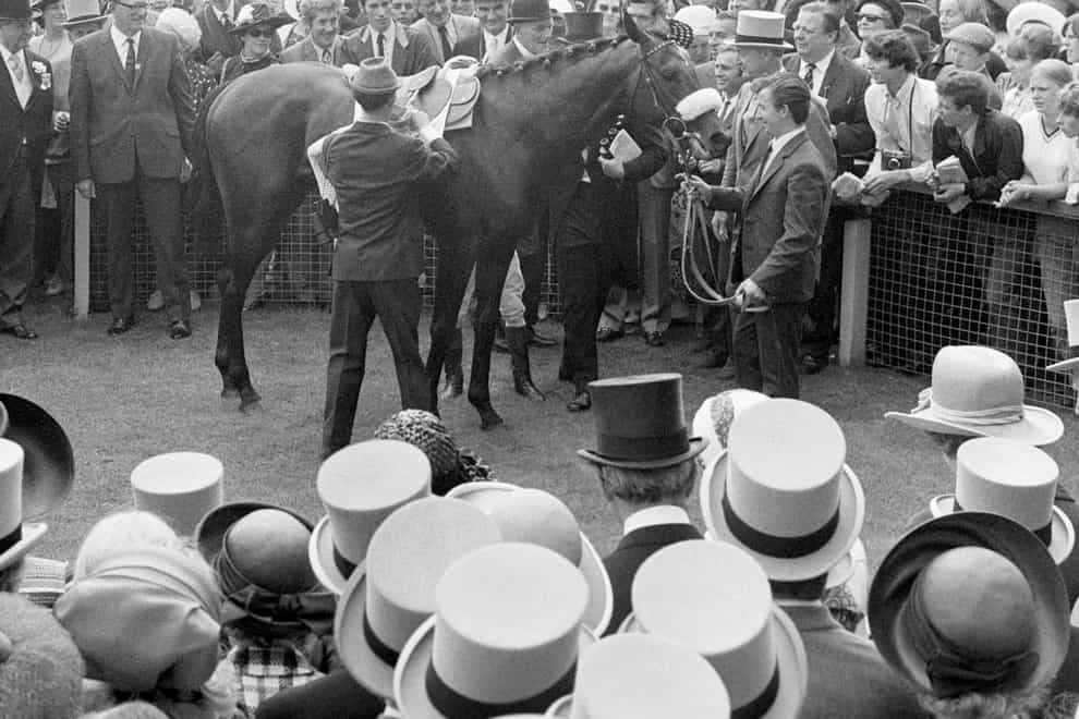 Mill Reef returns to the hallowed winner's enclosure at Epsom
