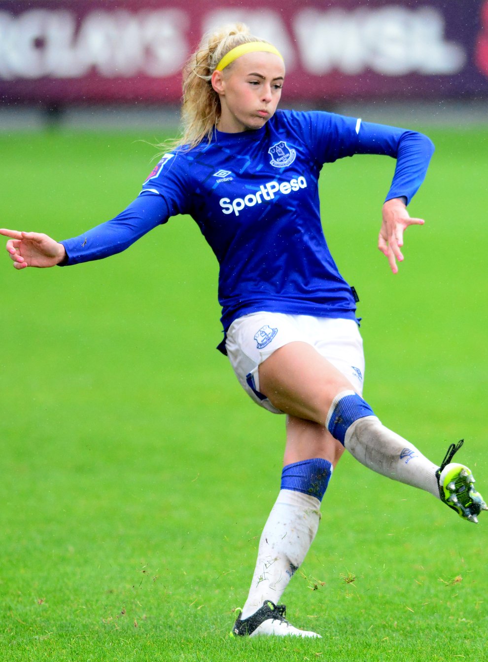 Chloe Kelly scored nine goals in 12 league appearances in 2019-20