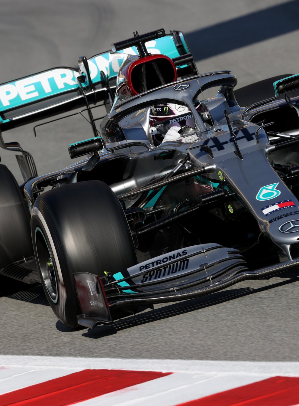 Mercedes’ Lewis Hamilton