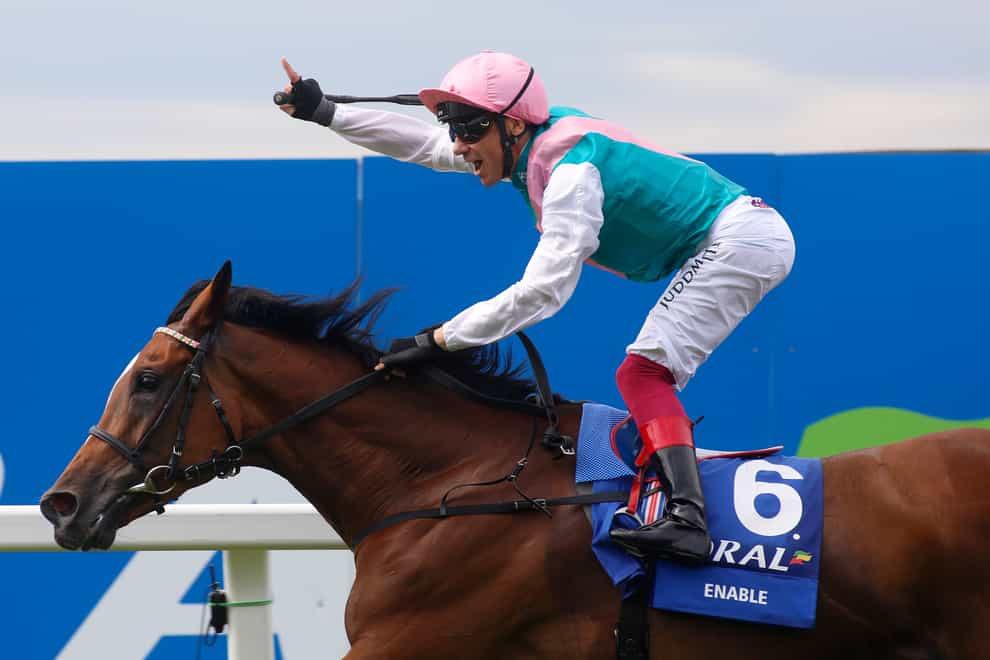 Frankie Dettori and Enable are on of the great partnerships