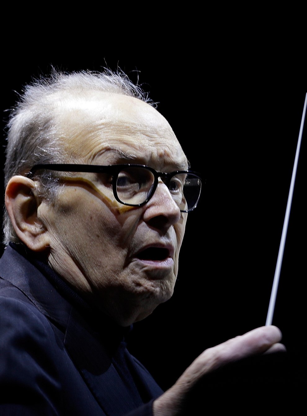 Ennio Morricone died in hospital on Monday