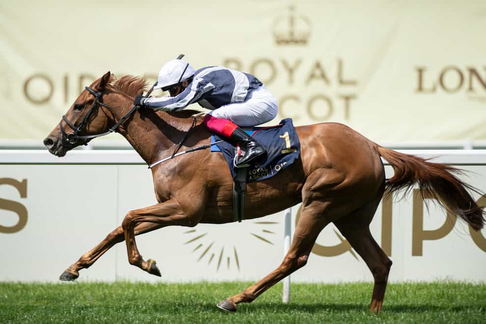 Alpine Star winning the Coronation Stakes during Royal Ascot