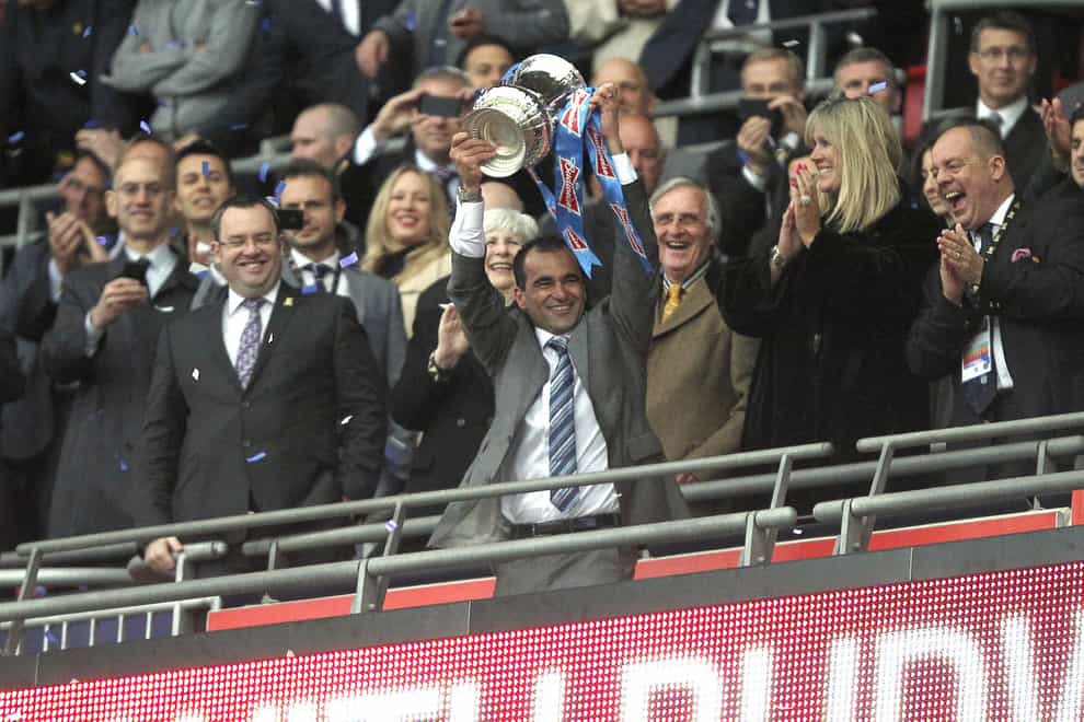 Roberto Martinez enjoyed great success as a player and manager at Wigan
