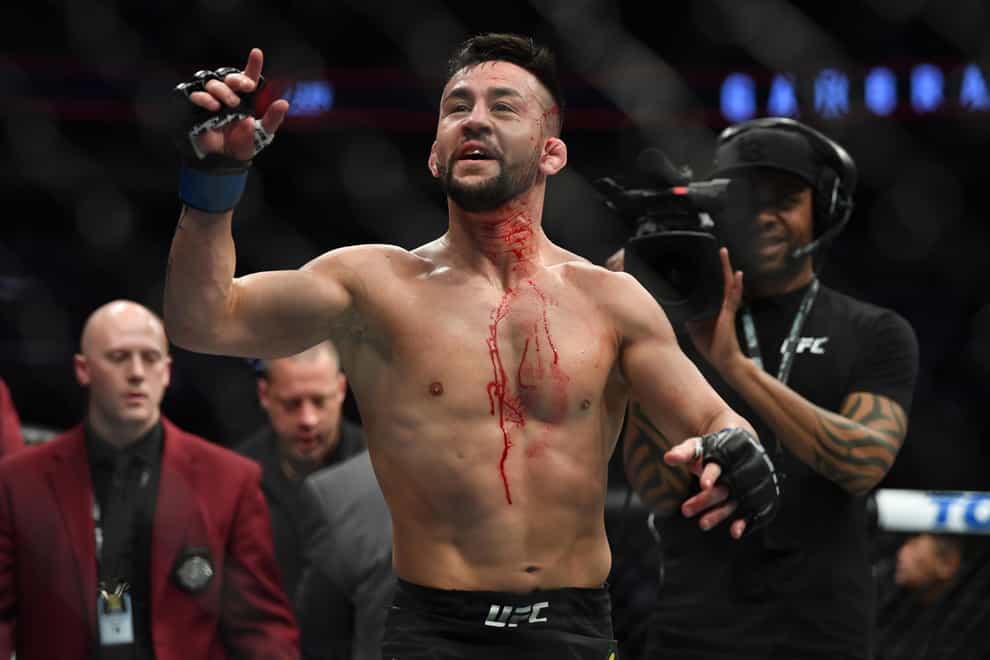 Munhoz is the second fighter on the UFC 251 card to test positive for coronavirus