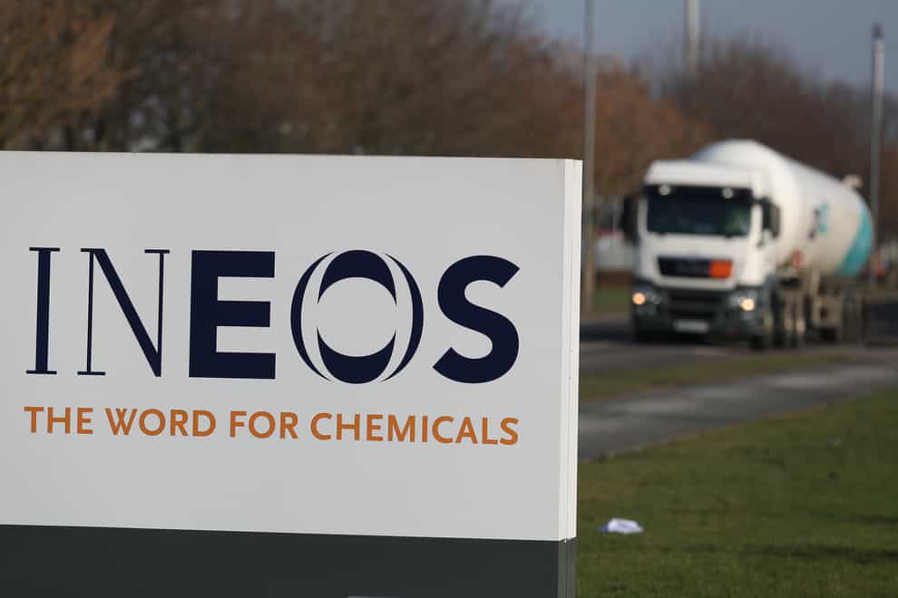 Ineos sign