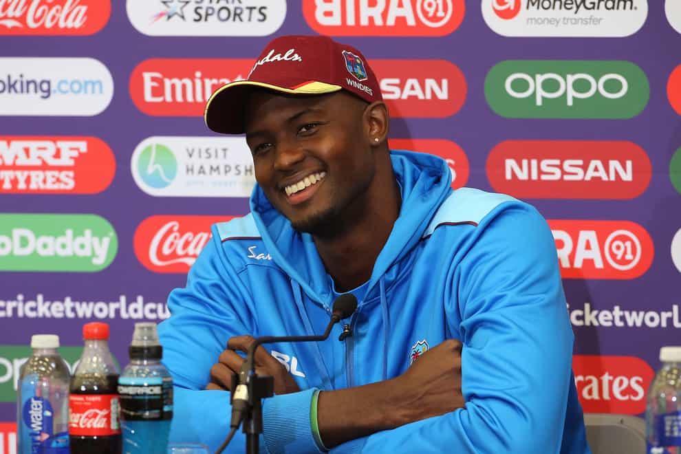 Jason Holder is looking to lead his side to their first Test series win on English soil since 1988 (Mark Kerton/PA)