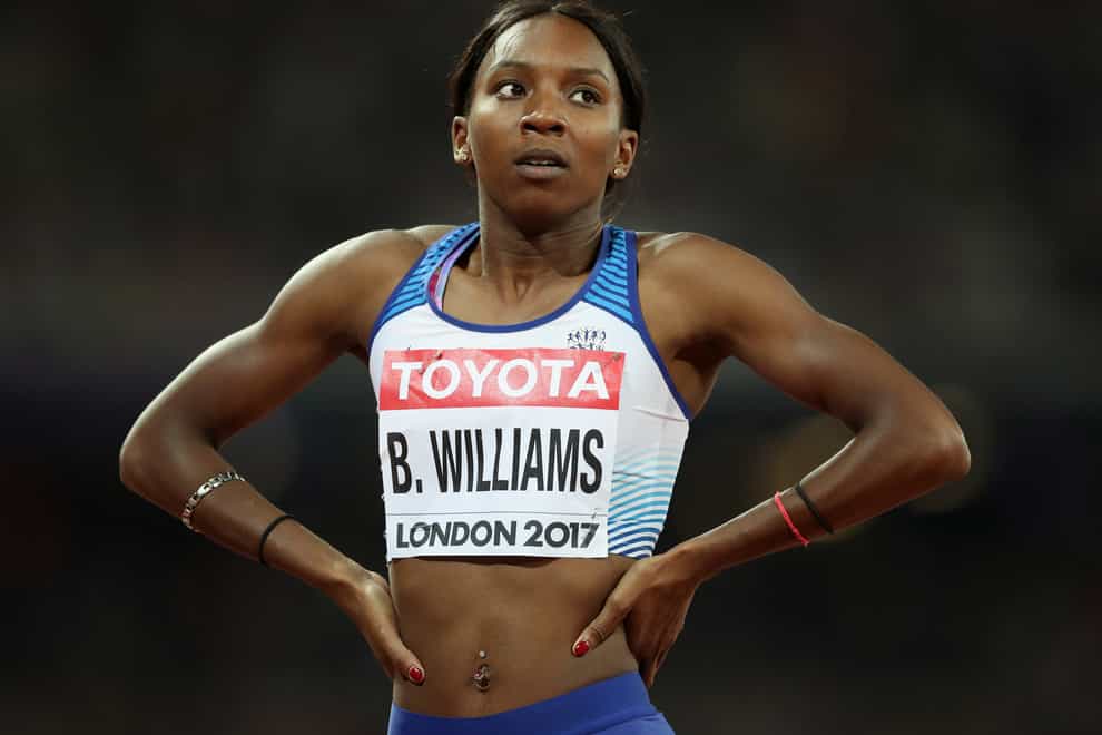 Team GB sprinter Bianca Williams