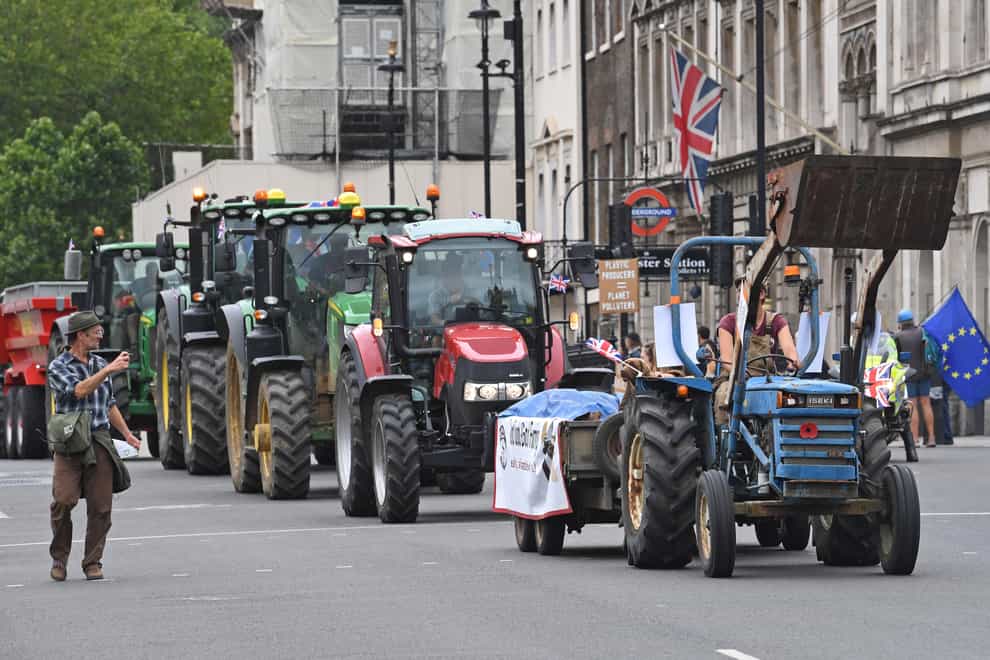 Save British Farming protest