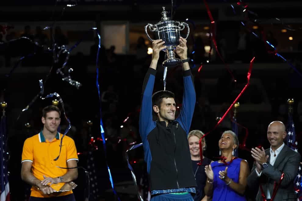 Djokovic has won the US Open three times