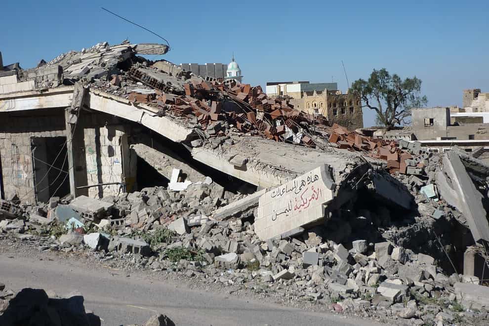 Yemen conflict damage
