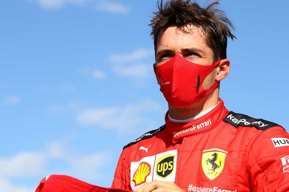 Charles Leclerc has been warned