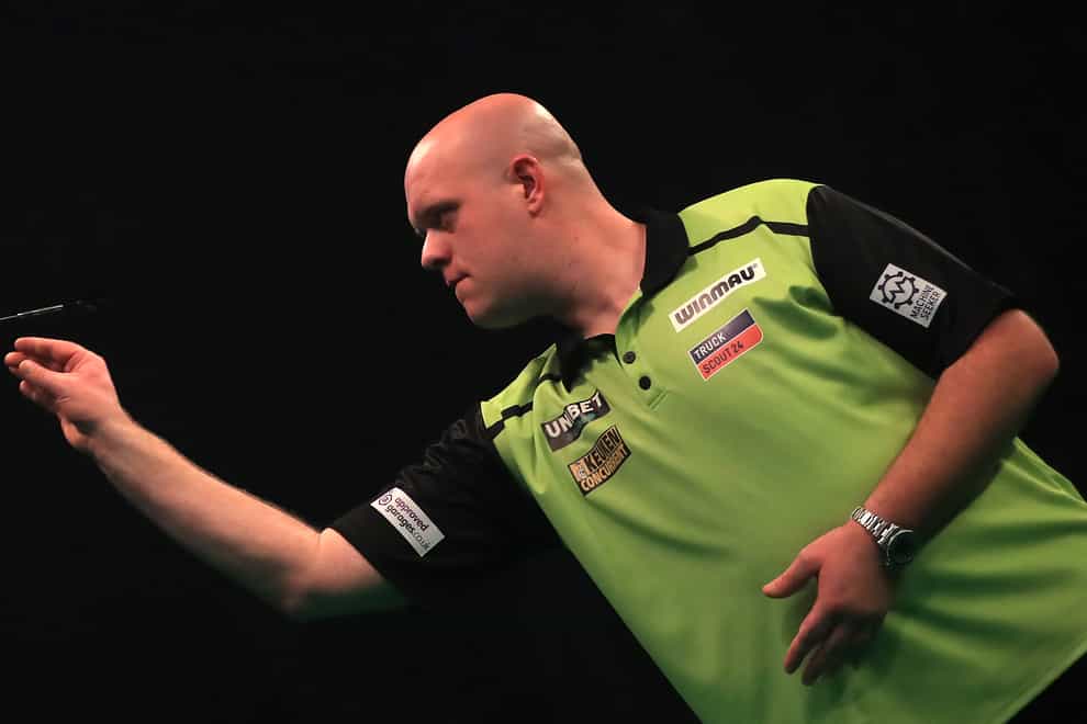 Michael van Gerwen was in top form on day three of the PDC Summer Series