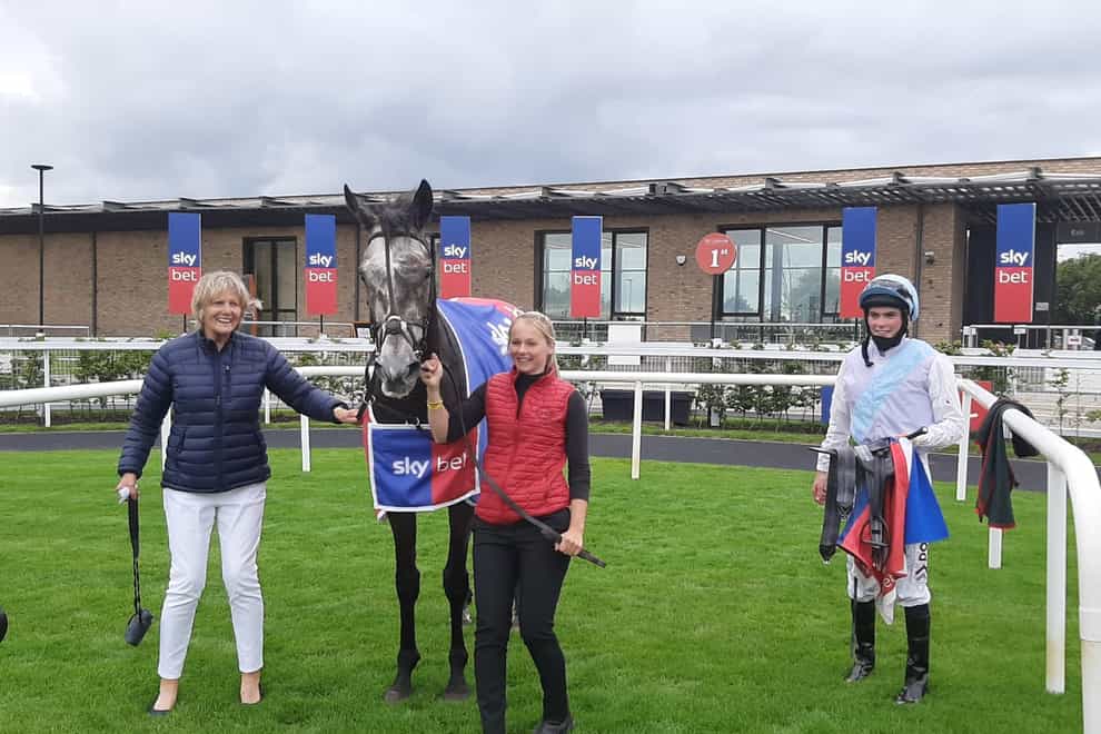 Jessica Harrington (left) has the Galway Festival in mind for Lynwood Gold