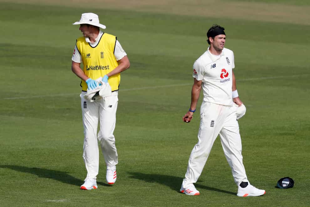 James Anderson, right, and Stuart Broad have taken more than 1,000 Test wickets between them (Adrian Dennis/NMC Pool/PA)