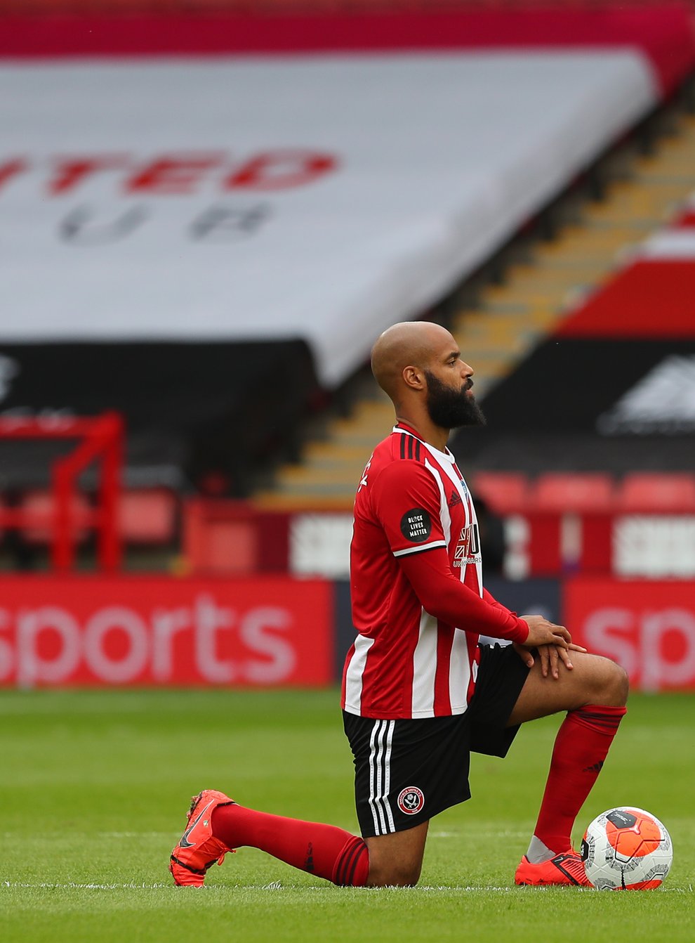 McGoldrick was subjected to racist abuse online after Sheffield United's win over Chelsea on Sunday