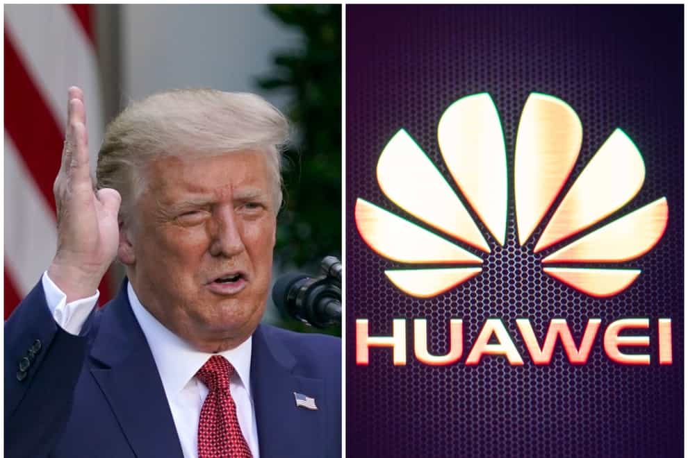 President Trump claimed credit for the UK’s Huawei decision 
