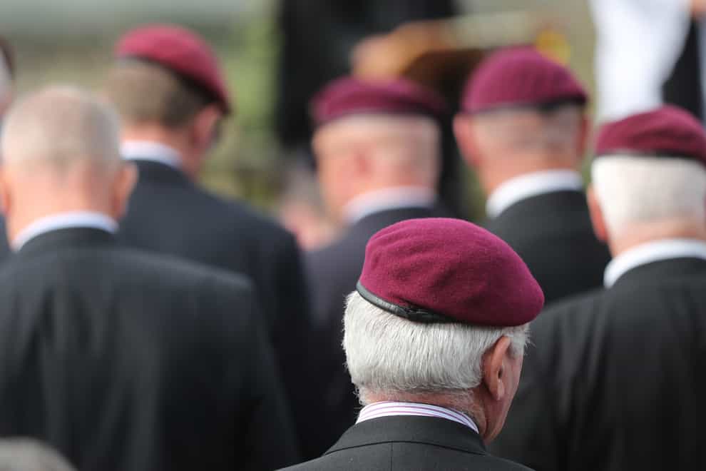 Parachute Regiment veterans