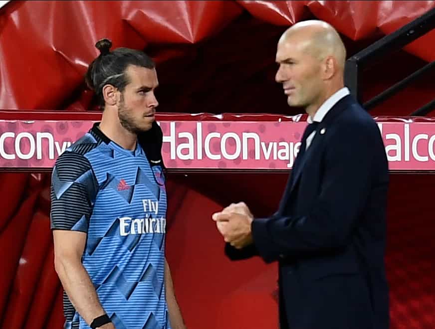 Gareth Bale has been restricted to a watching brief at Real Madrid