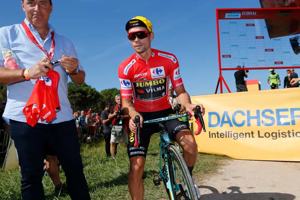 Roglic won his first Grand Tour at the Vuelta Espana at the end of the 2019 season