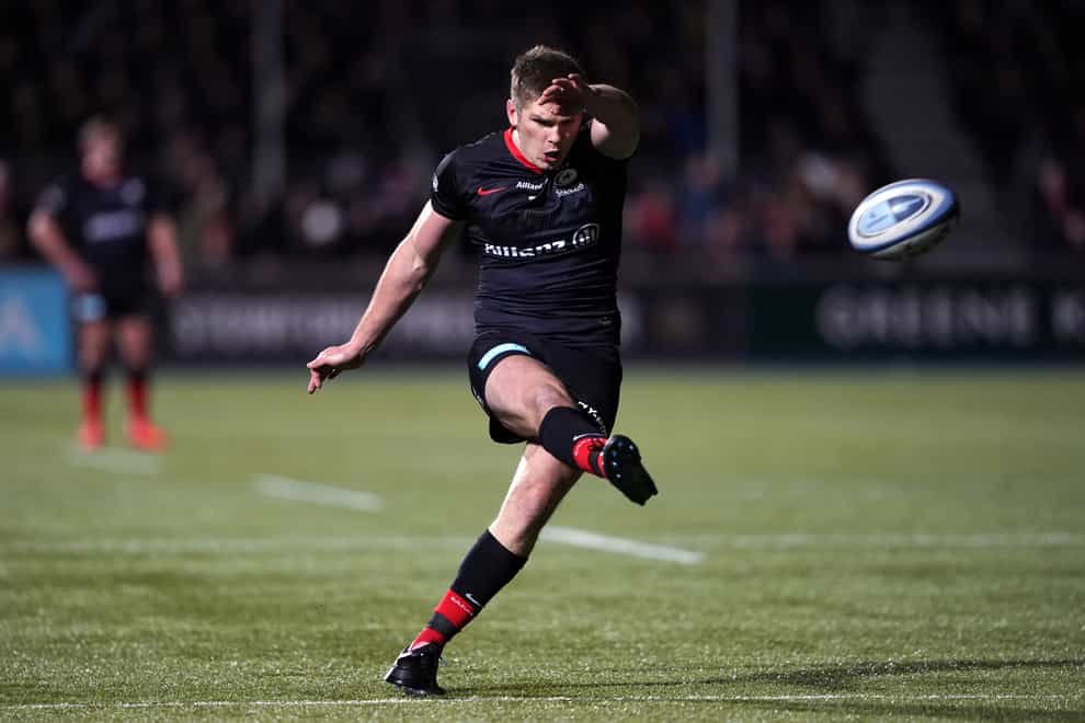 Owen Farrell has committed his future to Saracens