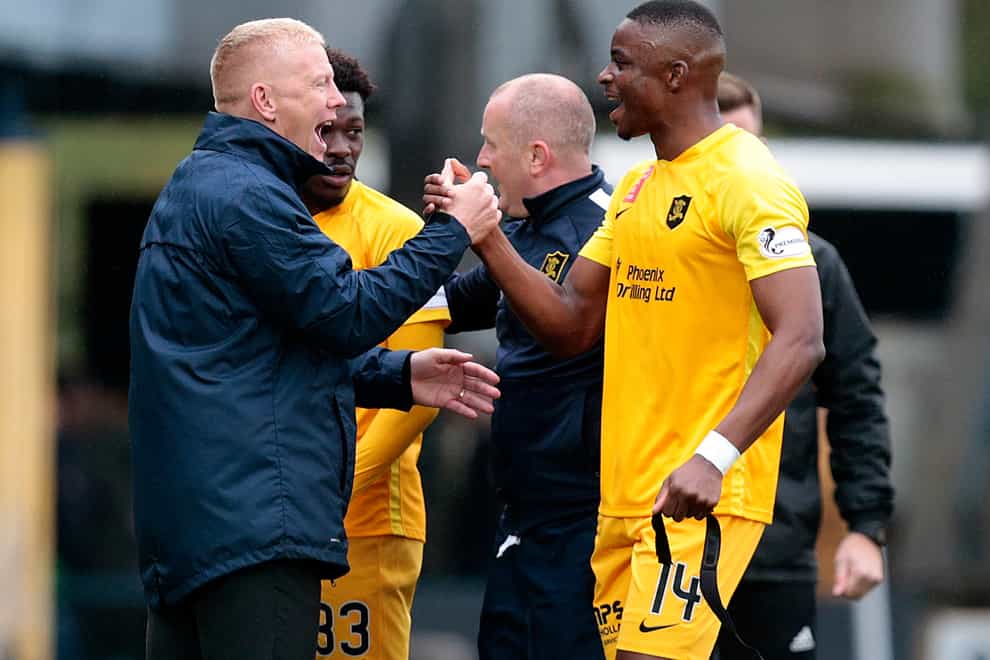 Livingston manager Gary Holt is content to have use of only three substitutes per match