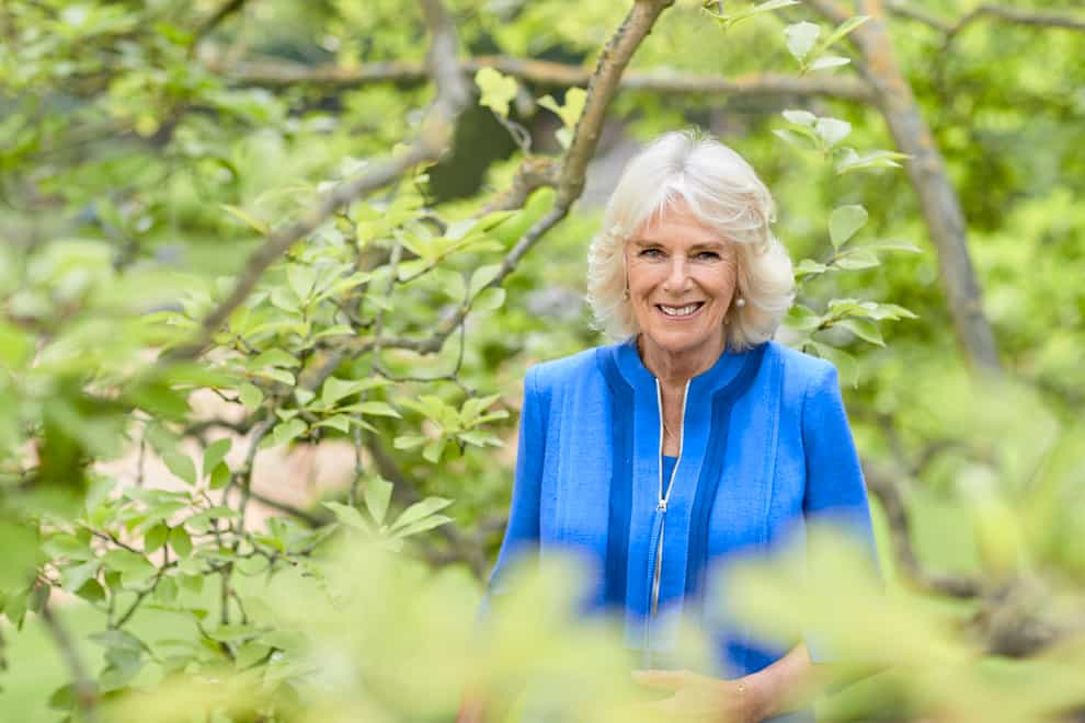 The Duchess of Cornwall photographed at Clarence House to mark her 73rd birthday