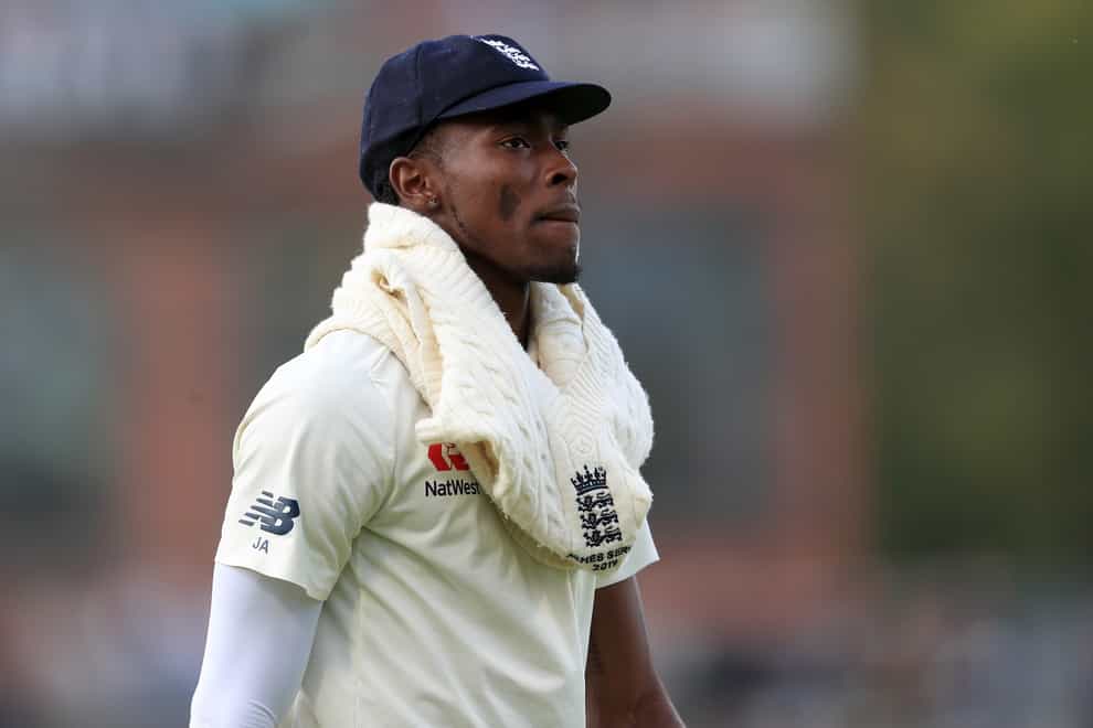 Jofra Archer missed the second Test