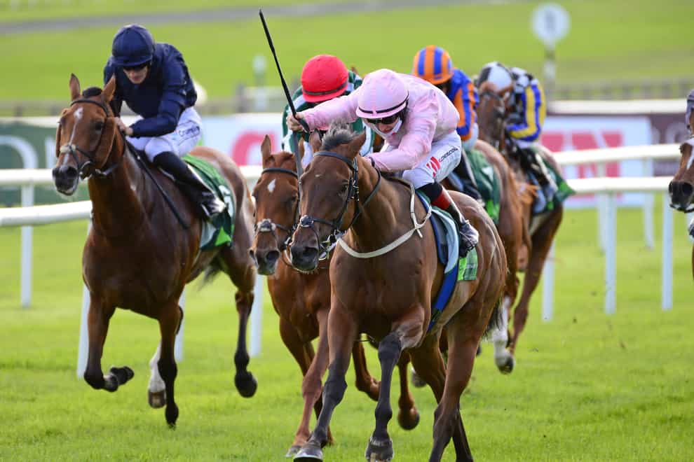 Even So powers to victory in the Irish Oaks