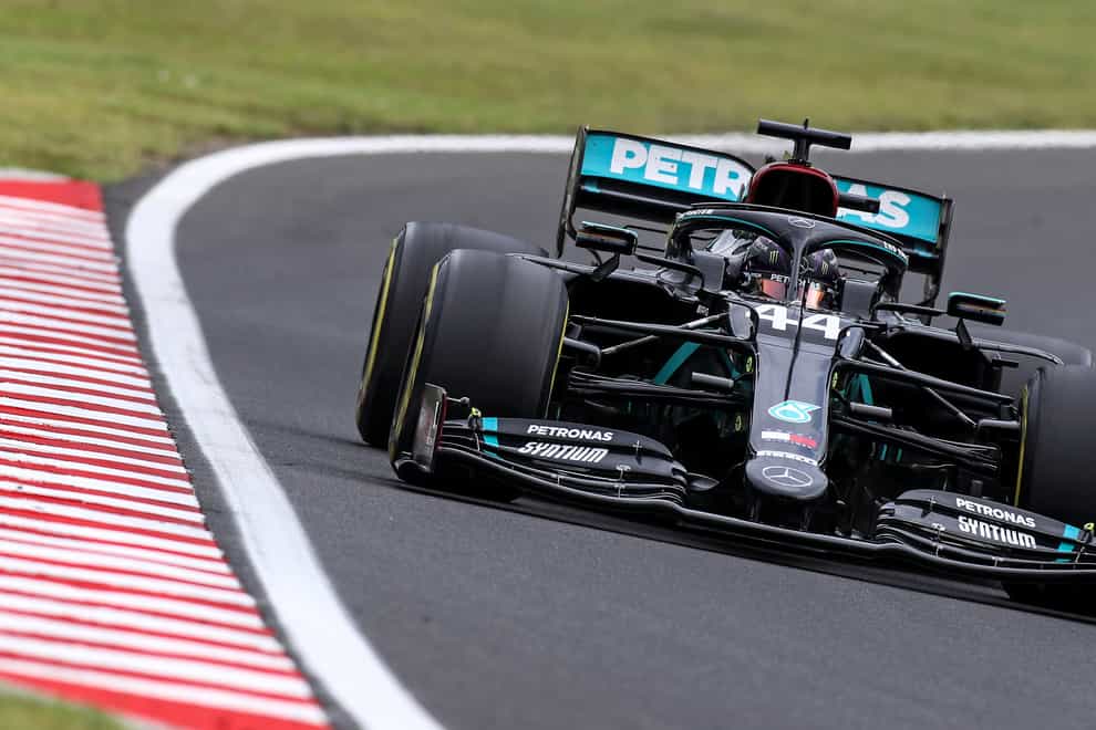 Lewis Hamilton claimed a third straight win in Hungary 
