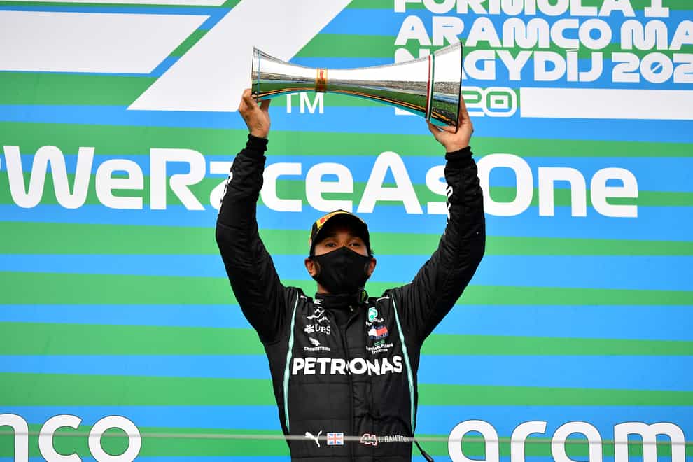 Lewis Hamilton cruised to victory in Hungary