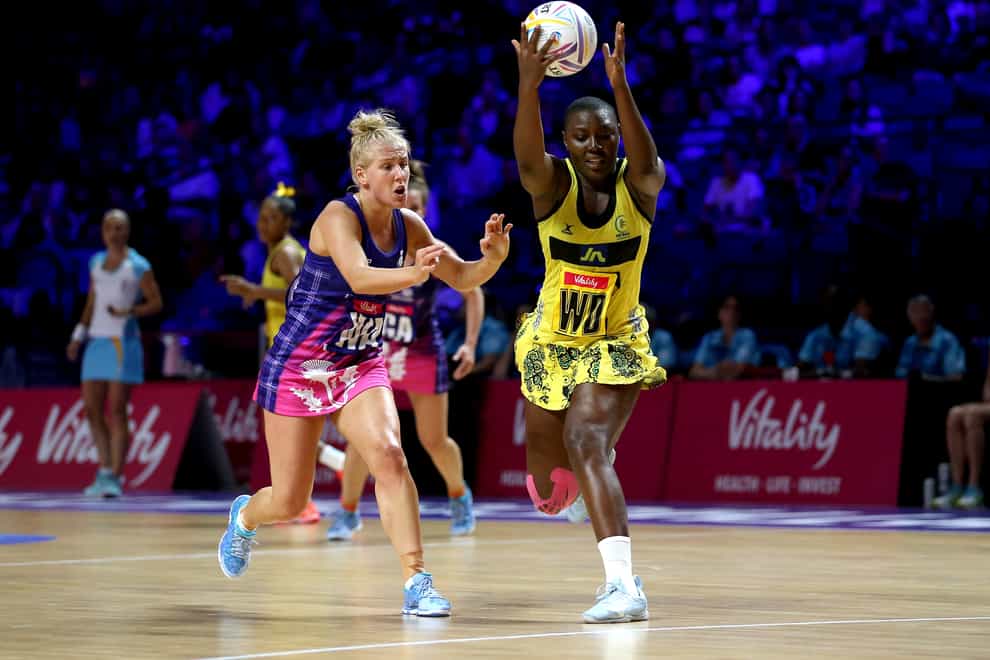 Vangelee Williams (right) has 'closed the curtain' on her national team career 