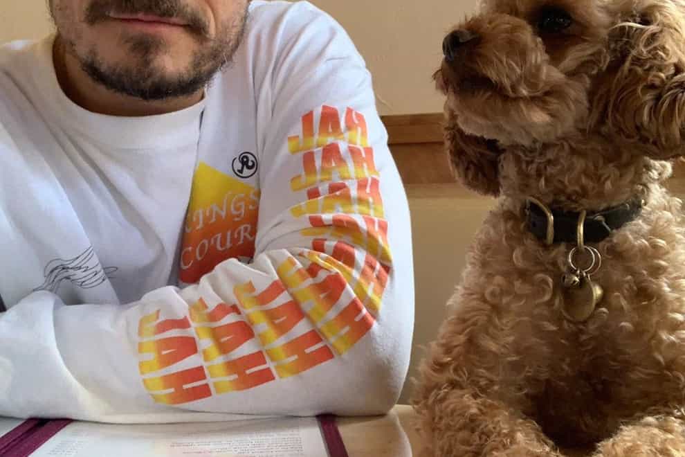 Bloom has paid tribute to his dog