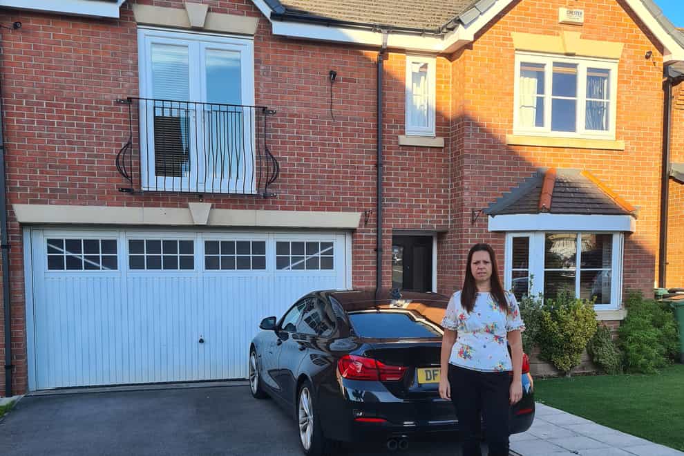 Katie Kendrick and her leasehold home