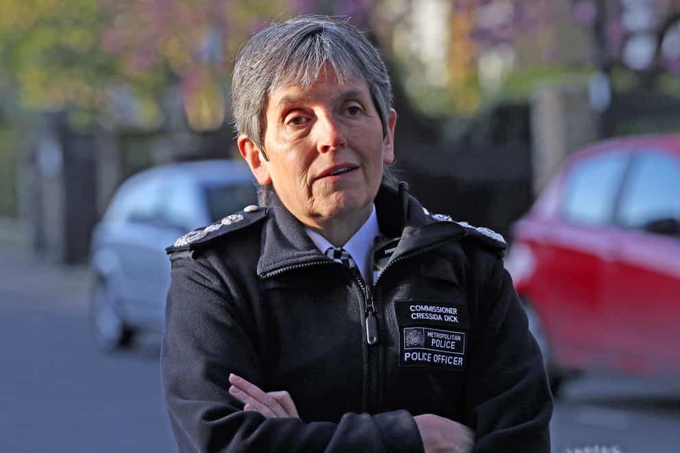 Dame Cressida Dick said ‘any officer worth their salt’ would have stopped the car because of the way it was being driven