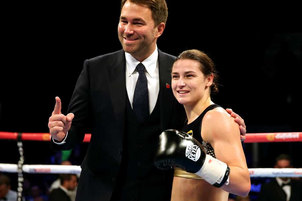 Hearn has promoted Taylor since her professional debut back in 2016