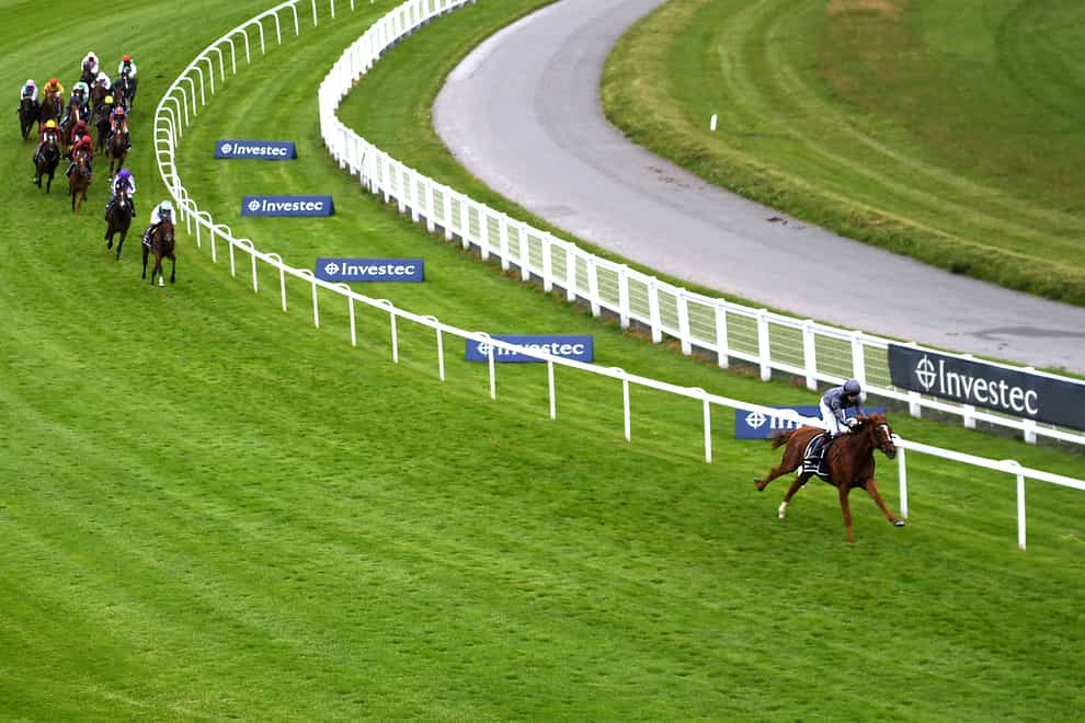 Serpentine ran away with the Derby at Epsom