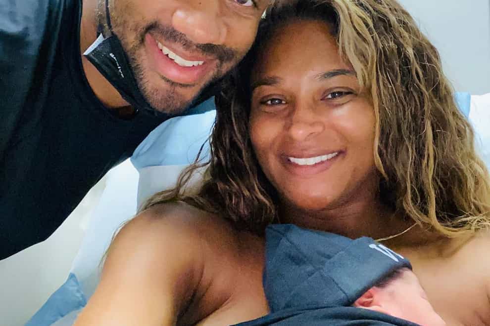 The celebrity couple have welcomed their third child