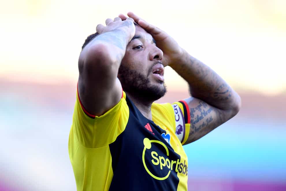 Captain Troy Deeney was unable to keep Watford in the Premier League