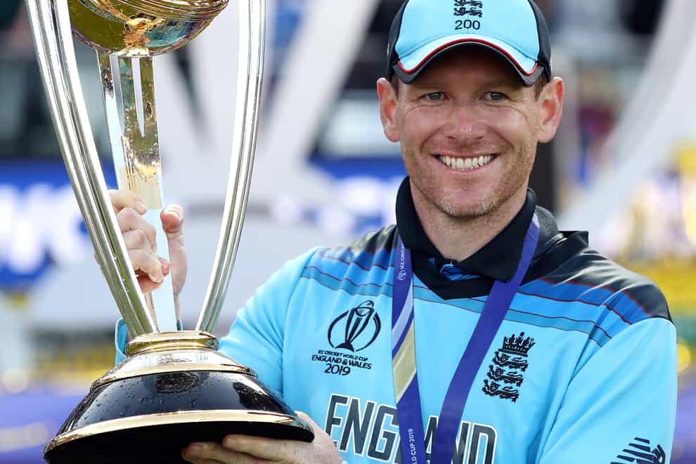 Eoin Morgan guided England to World Cup glory last summer
