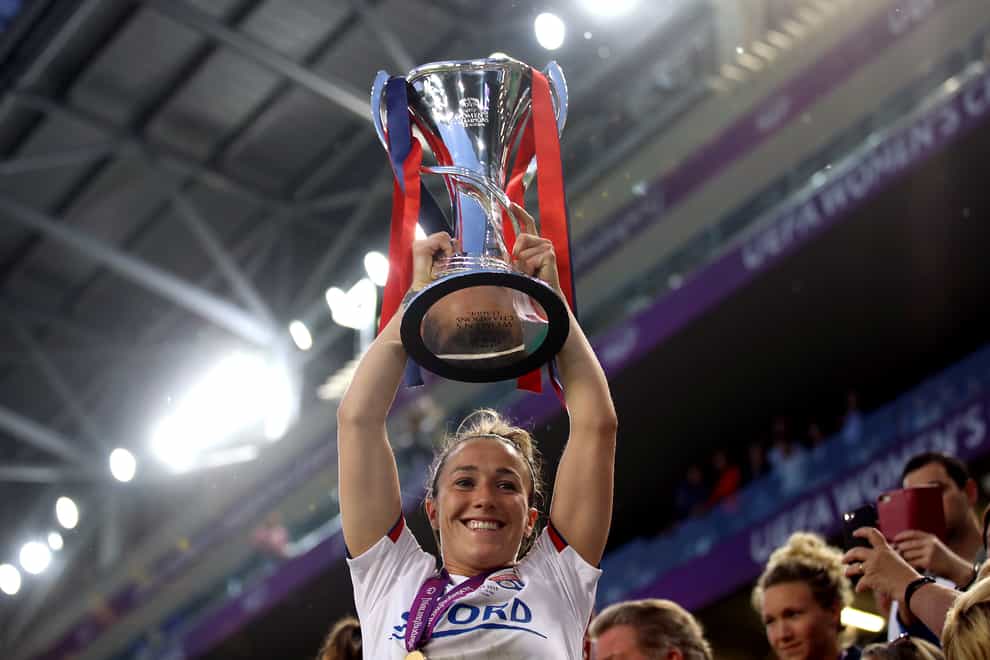 Lucy Bronze's Lyon won the trophy last year