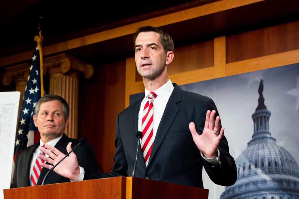 Cotton has called slavery a 'necessary evil upon which the union was built'