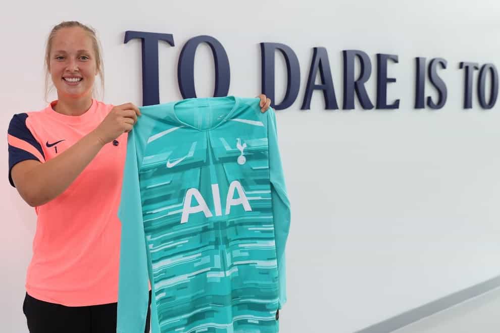 Mikalsen was unveiled as Spurs' latest signing on Monday afternoon