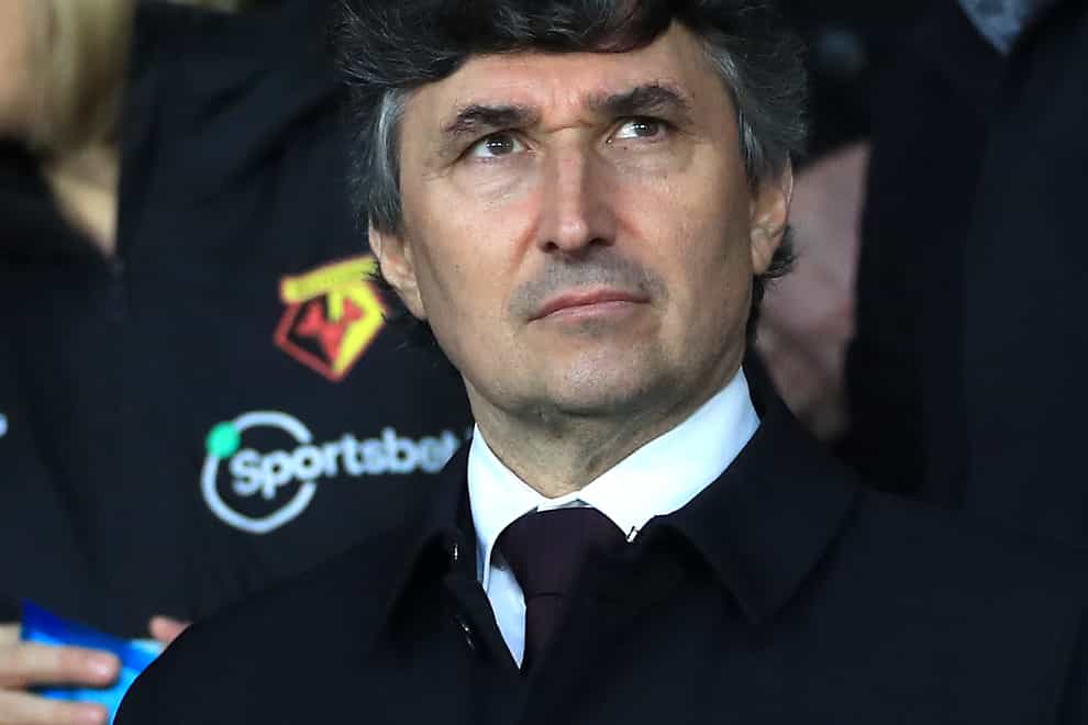 Watford owner Gino Pozzo has promised a change in playing staff following the club's relegation.