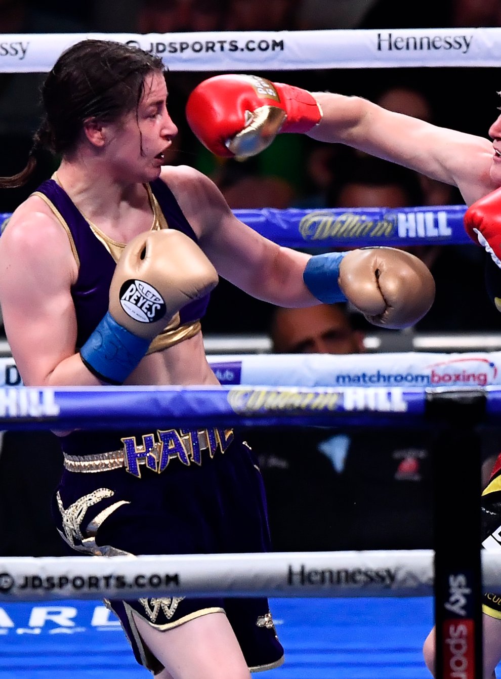 Taylor and Persoon fought a thrilling ten rounds in June 2019