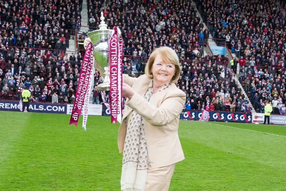 Ann Budge has her sights set on the Scottish Championship trophy