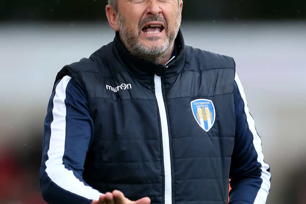 Steve Ball was previously working as assistant boss at Colchester (Richard Sellers/PA).