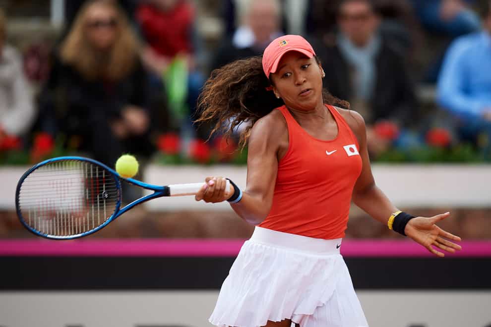  Two-time Grand Slam champion Naomi Osaka won't be able to defend her title this year