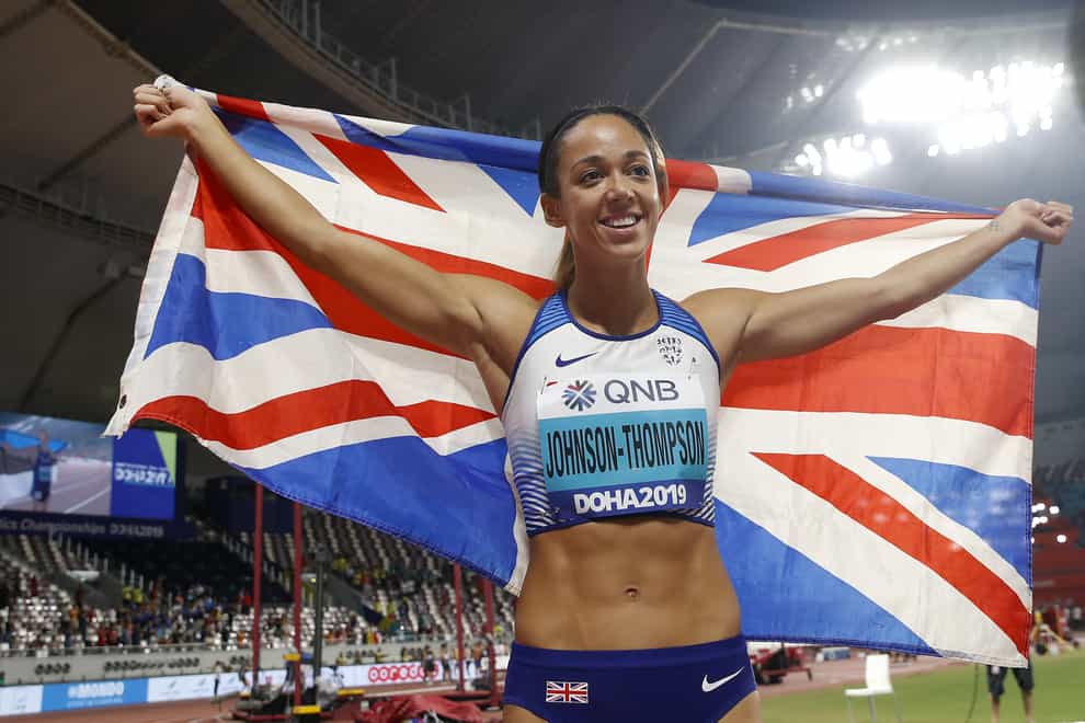 Thompson won her first heptathlon world title in Doha last year