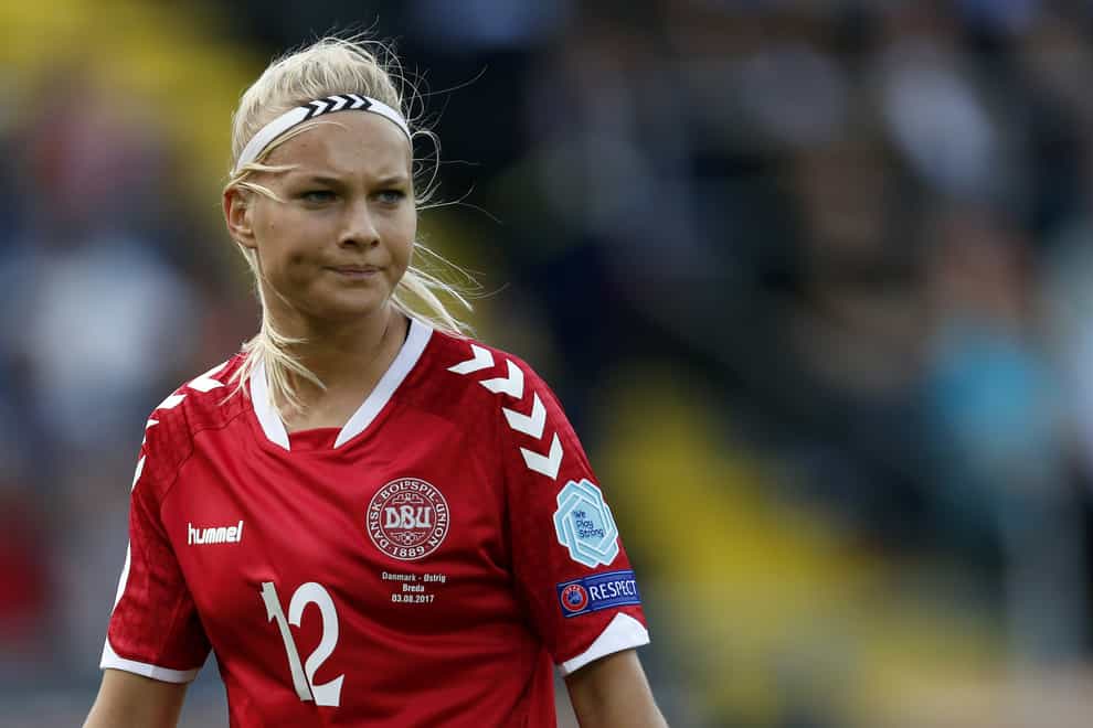 Larsen has played 45 times for Denmark since her debut in 2015
